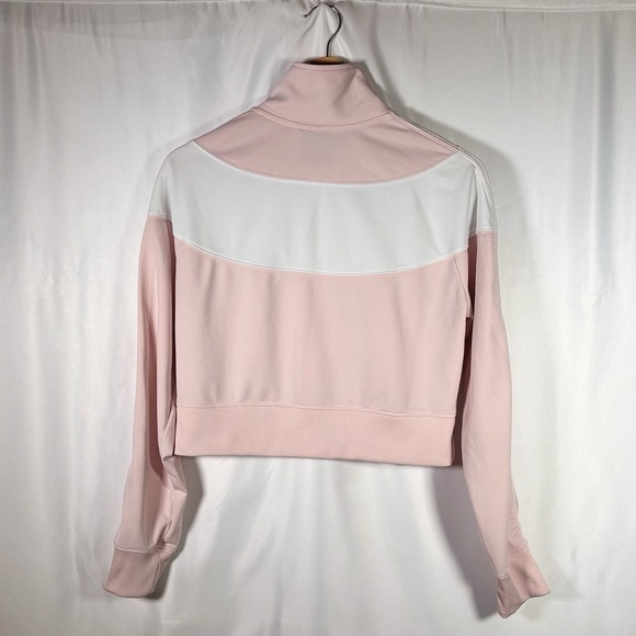 Nike Track Jacket Womens Medium Heritage Pink 90s Retro Pink Athleisure Sporty - Picture 3 of 9